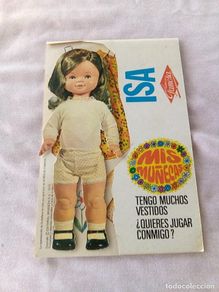 Coleccionismo recortables: Recortables famosa Isa
